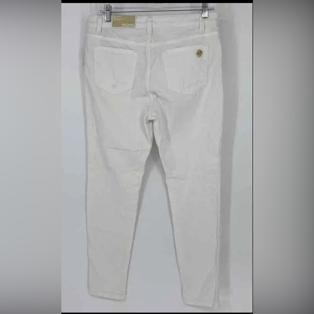 Michael Kors white Izzy Skinny Jeans - Picture 3 of 11